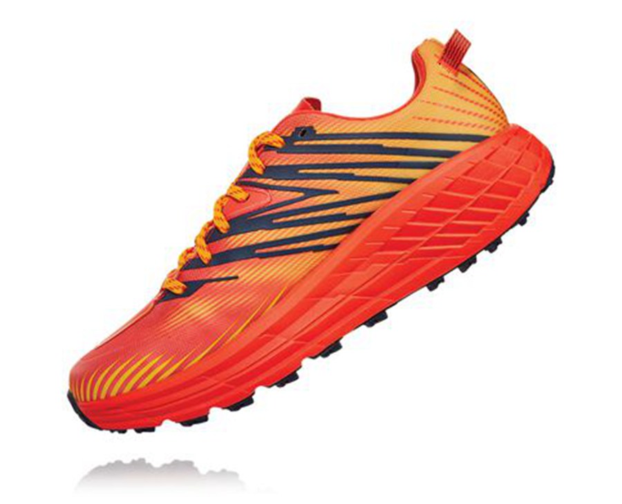 Hoka One One Spor Ayakkabı Erkek Kırmızı - Speedgoat 4 Gore-Tex - NV2104893